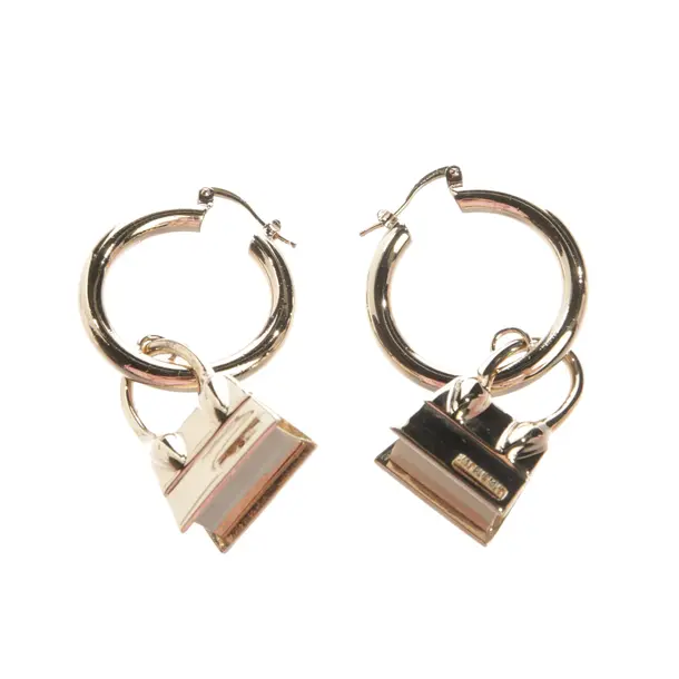Earrings, in Gold, Metal (metallic, metallized), Jacquemus
