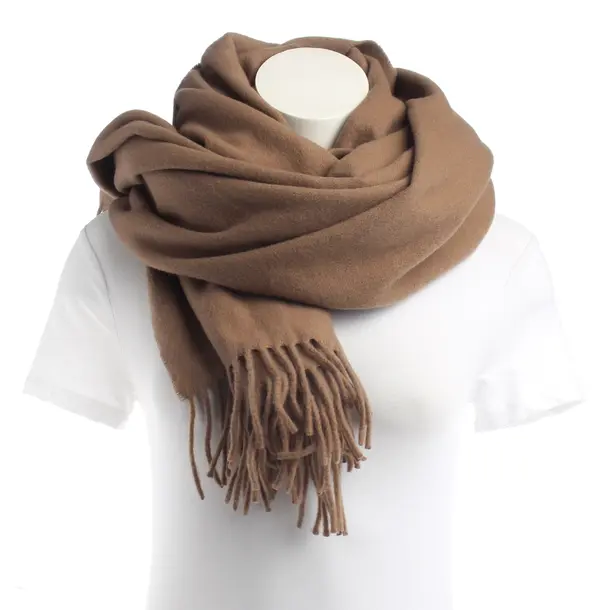 Scarf, in Light Brown, Wool, Acne Studios