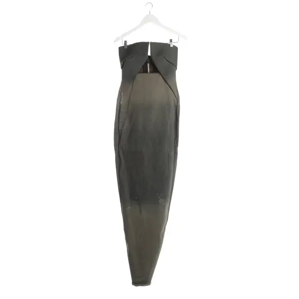 Cocktail Dress, in Light Gray, Cotton, Rick Owens