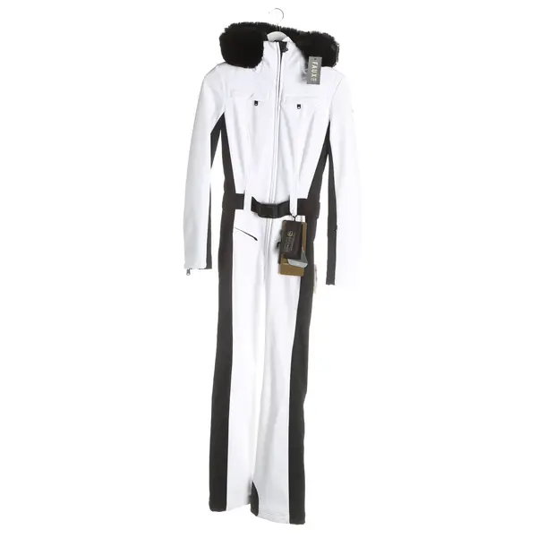 Ski Suit, in White, Polyamide, Goldbergh