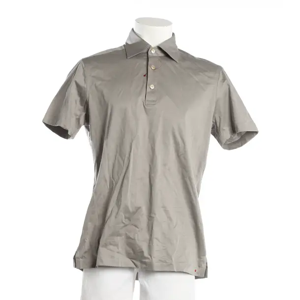 Polo Shirt, in Gray, Cotton, Kiton