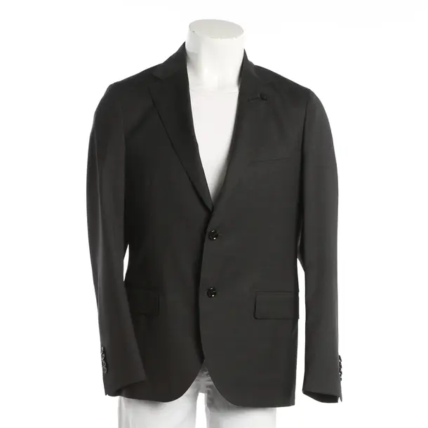 Blazer, in Dark Gray, Wool, Lardini