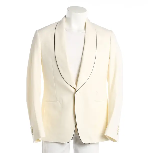 Blazer, in Beige, Wool, Lardini