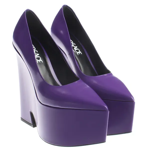 Pumps, in Purple, Versace