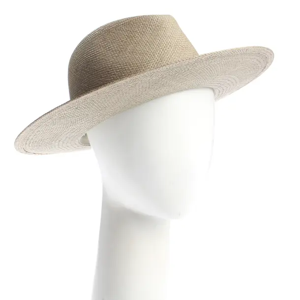 Hut, in Hellgrün, Stroh, Brunello Cucinelli