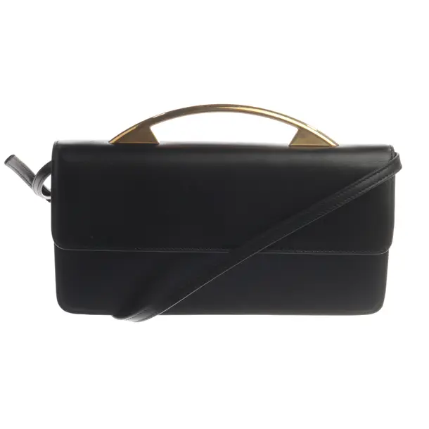 Schultertasche, in Schwarz, Leder, The Row