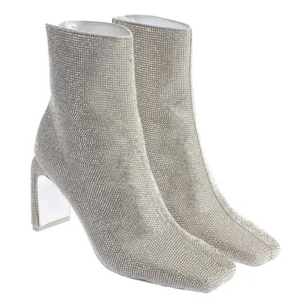Ankle Boots, in Silver, Jonathan Simkhai