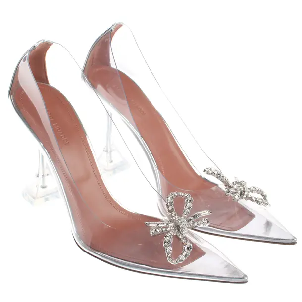 Pumps, in Transparent, Amina Muaddi
