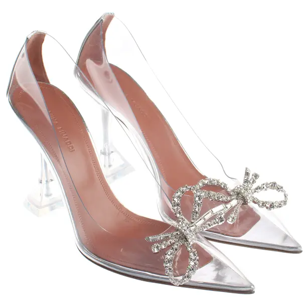 Pumps, in Transparent, Amina Muaddi