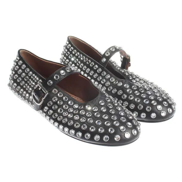 Ballerine, in Nero, Alaia