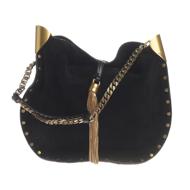 Shoulder Bag, in Black, Leather, Isabel Marant