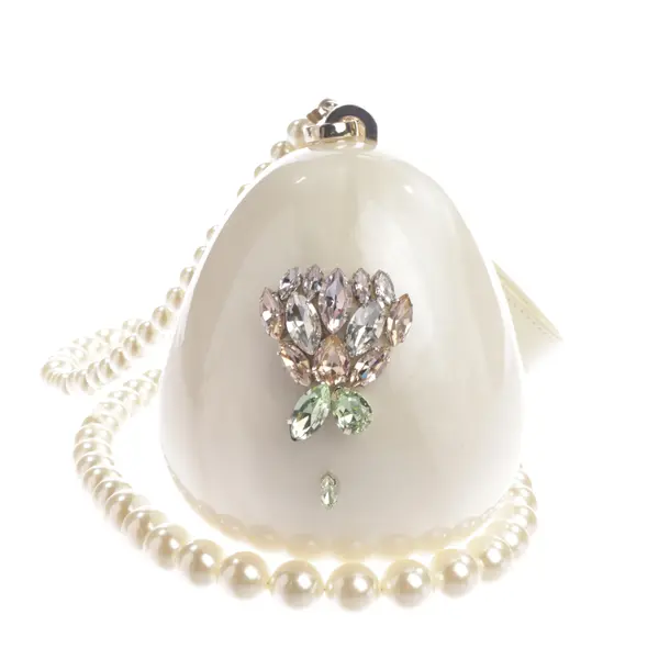 Evening Bag, in Beige, Other Material, Simone Rocha