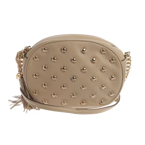 Schultertasche, in Hellbraun, Leder, Michael Kors