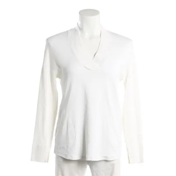 Long Sleeve Shirt, in Cream, Cotton, Marc Cain Sports