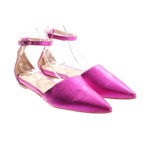 Halbschuhe, in Fuchsia, Ras