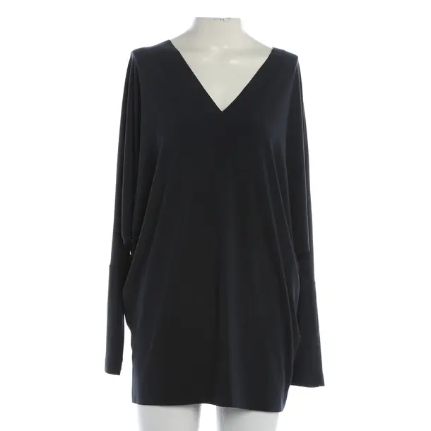 Bluse, in Grau, Polyester, Norma Kamali