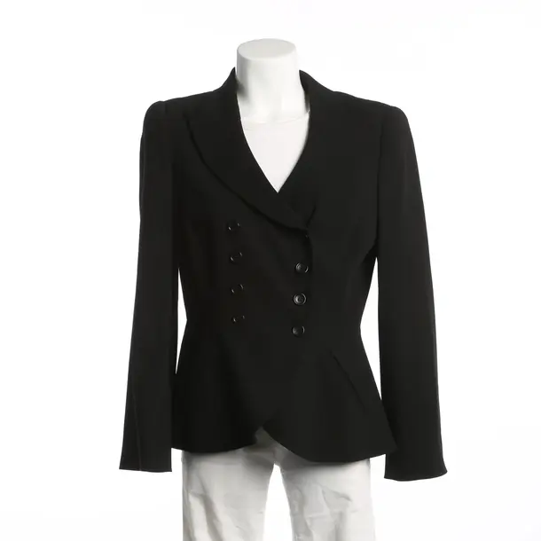 Blazer, in Black, Wool, Armani Collezioni