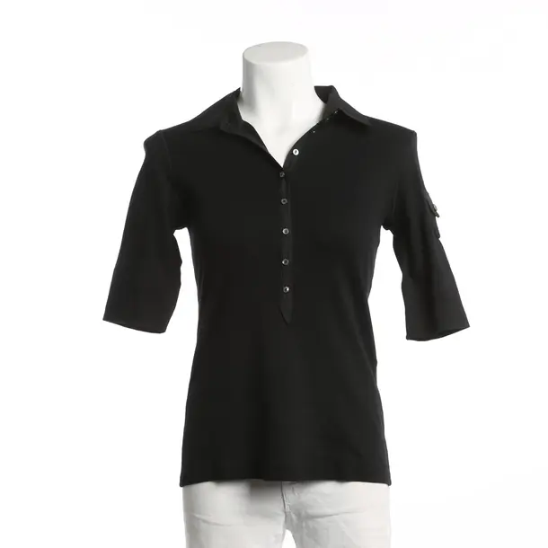 Shirt, in Black, Cotton, Marc Cain Sports