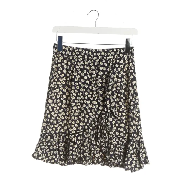 Skirt, in Navy, Viscose, Ganni