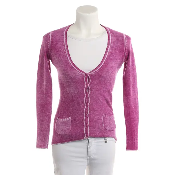 Cardigan, in Fuchsia, Wool, Princess goes Hollywood