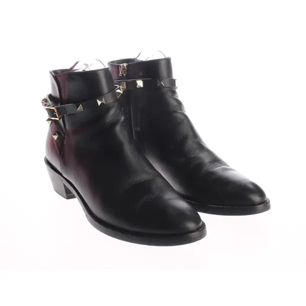 Stiefeletten, in Schwarz, Valentino