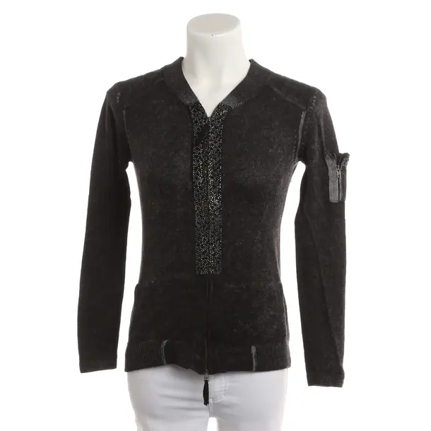 Cardigan, in Dark Gray, Wool, Princess goes Hollywood