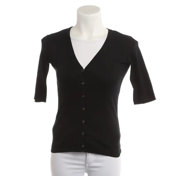 Strickjacke, in Schwarz, Baumwolle, Marc Cain Sports