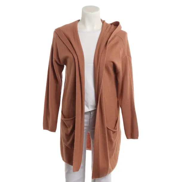 Cardigan, in Light Brown, Wool, Riani