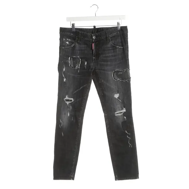 Slim Fit Jeans, in Dark Gray, Cotton, Dsquared