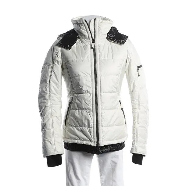 Mid-Season Jacket, in White, Polyamide, Frauenschuh