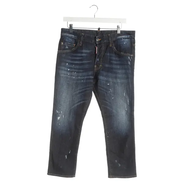 Slim Fit Jeans, in Navy, Cotton, Dsquared