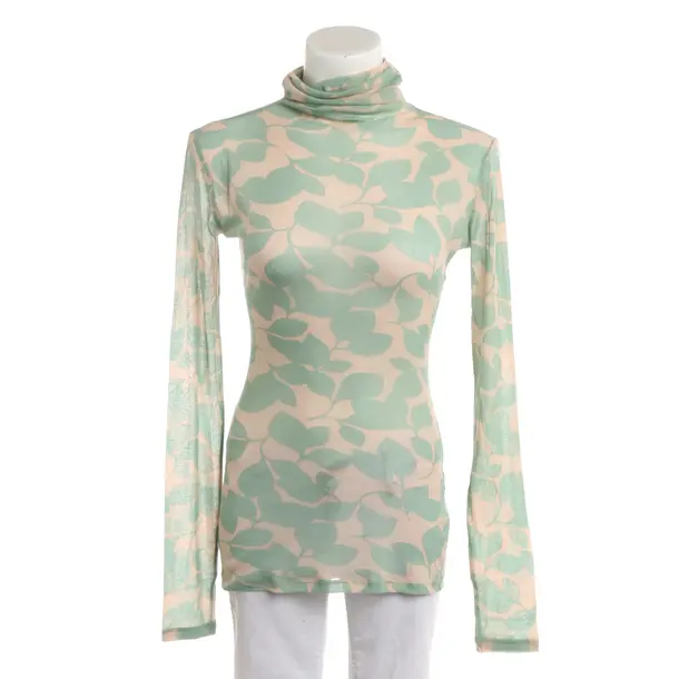 Long Sleeve Shirt, in Light Green, Cotton, Riani