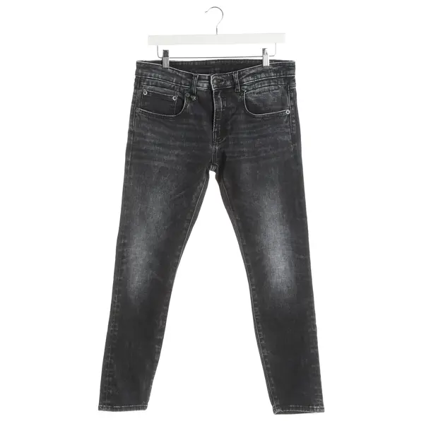 Jeans Skinny, in Dunkelgrau, Baumwolle, R13