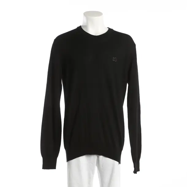 Jumper, in Black, Wool, Dolce & Gabbana