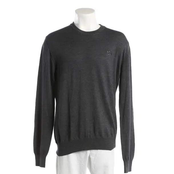 Pullover, in Dunkelgrau, Wolle, Dolce & Gabbana