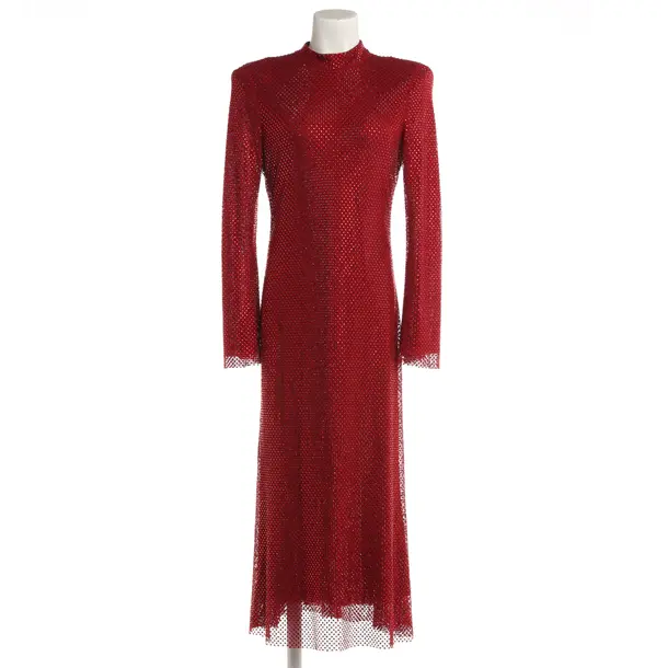 Cocktail Dress, in Red, Polyester, self-portrait