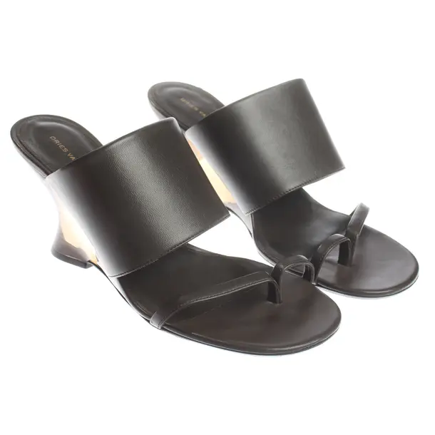 Wedges, in Dunkelbraun, Dries van Noten