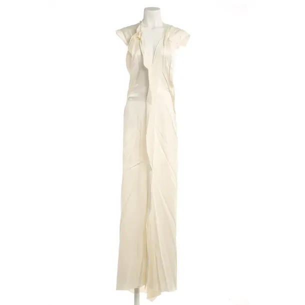 Cocktail Dress, in Beige, Acetate, Victoria Beckham