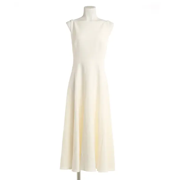 Cocktail Dress, in Beige, Polyester, Safiyaa