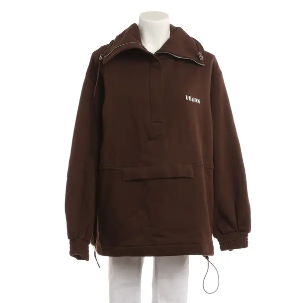 Sweatshirt, in Braun, Baumwolle, The Attico