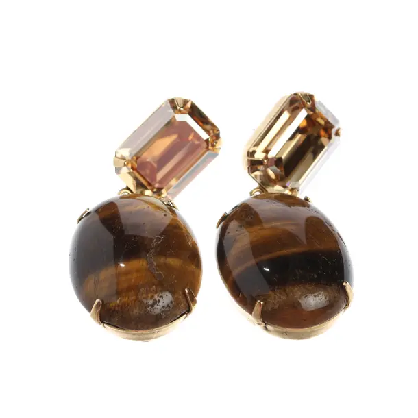 Ohrringe, in Gold, Metall (metallisch, metallisiert), Jennifer Behr