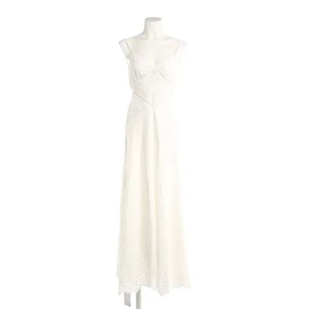 Cocktailkleid, in Weiß, Baumwolle, self-portrait