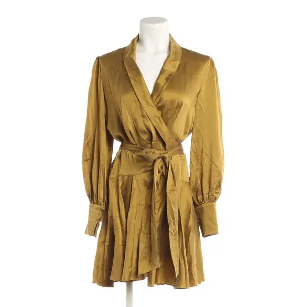 Abito da cocktail, in Verde oliva, Seta, Falegname