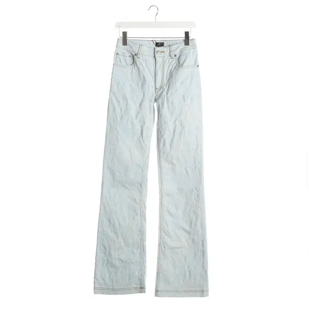 Straight Fit Jeans, in Light Blue, Cotton, Etro