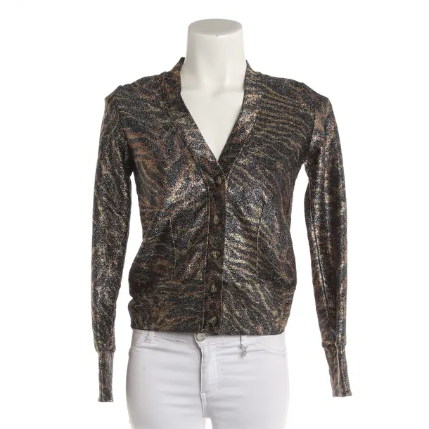 Cardigan, in Dark Gray, Polyester, Ganni