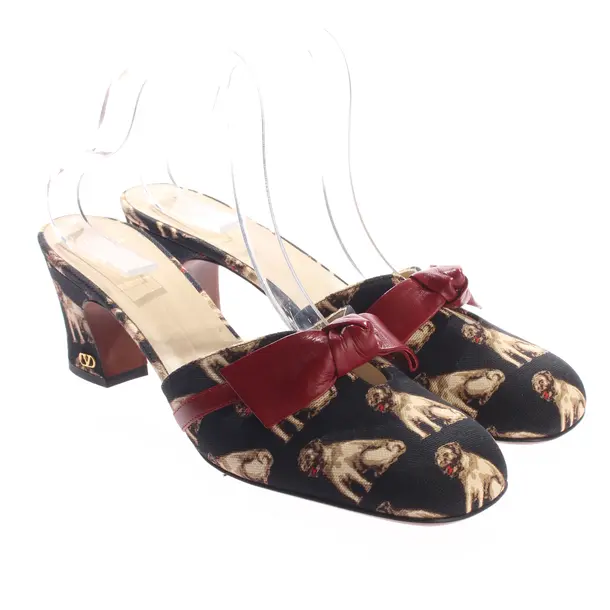 Hohe Pantoletten, in Mehrfarbig, Valentino