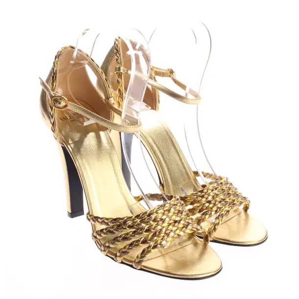 Sandaletten, in Gold, Valentino