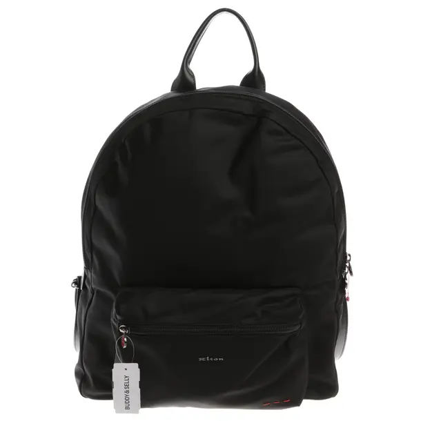Rucksack, in Schwarz, Polyester, Kiton