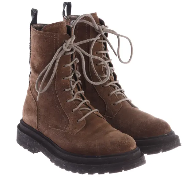 Ankle Boots, in Brown, Brunello Cucinelli