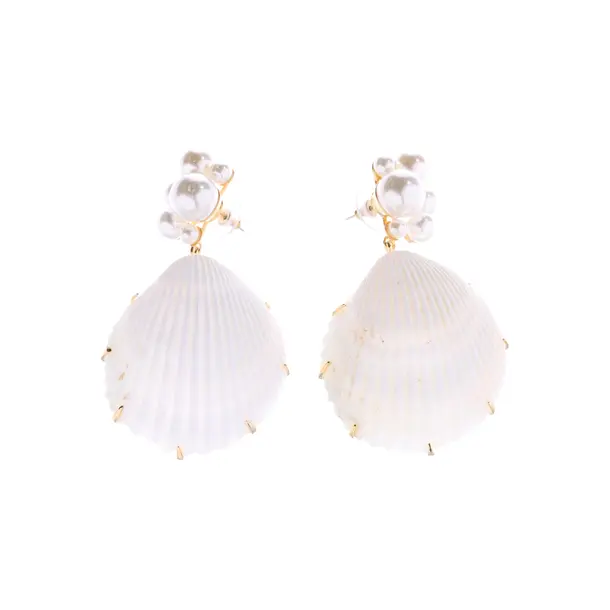 Ohrringe, in Mehrfarbig, Sonstige Fasern, Jennifer Behr